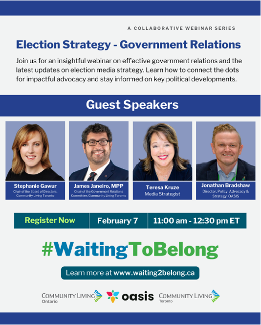 Election Strategy –  Government Relations Webinar Friday, 7th February 2025